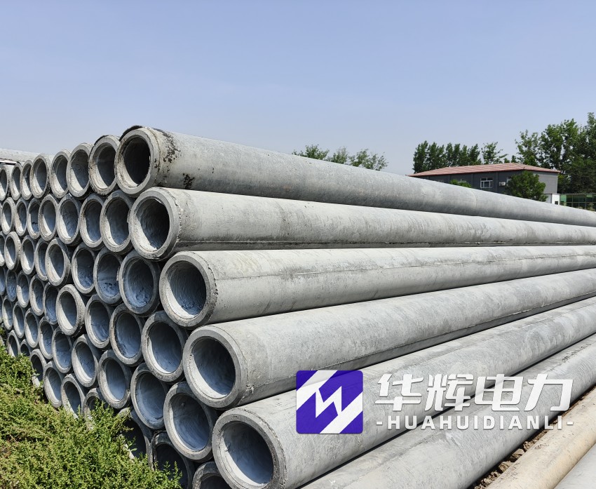 白马井镇12米水泥电线杆